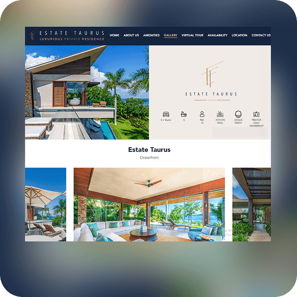 Sitio web Real Estate